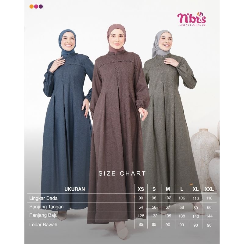 GAMIS NIBRAS TERBARU NIBRAS RESYA 17