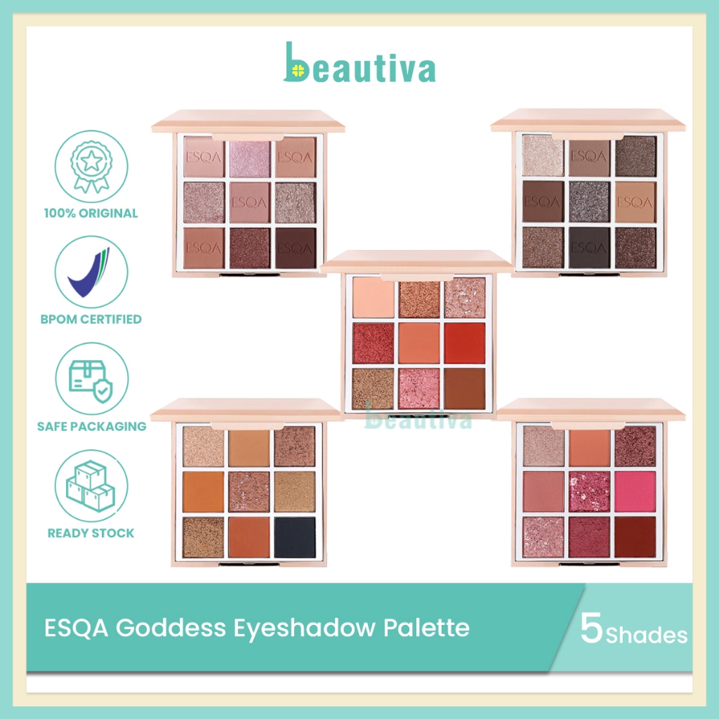 ESQA Goddess Eyeshadow Palette