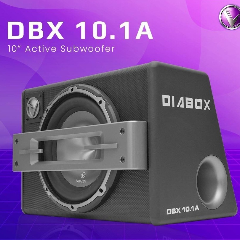 Subwoofer Basstube Aktif Venom Diabox DBX10.1A DBX 10.1A 10 inch