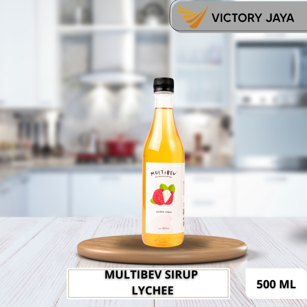 

Multibev Syrup lychee / sirup perasa minuman rasa leci 500ml