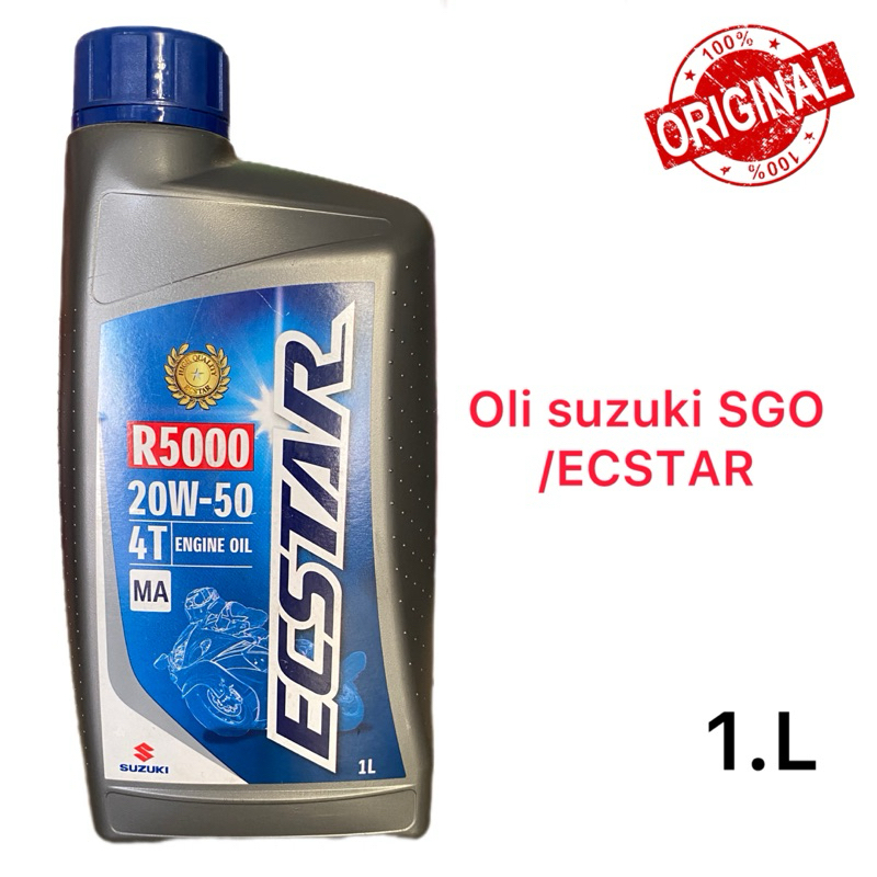Oli suzuki SGO/ECSTAR 800.ml / 1.Liter suzuki Original
