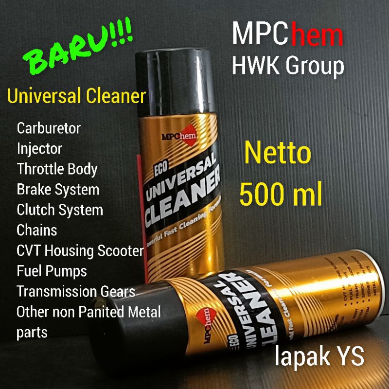 Carburetor Injector dan Universal Cleaner MPChem 500 ml
