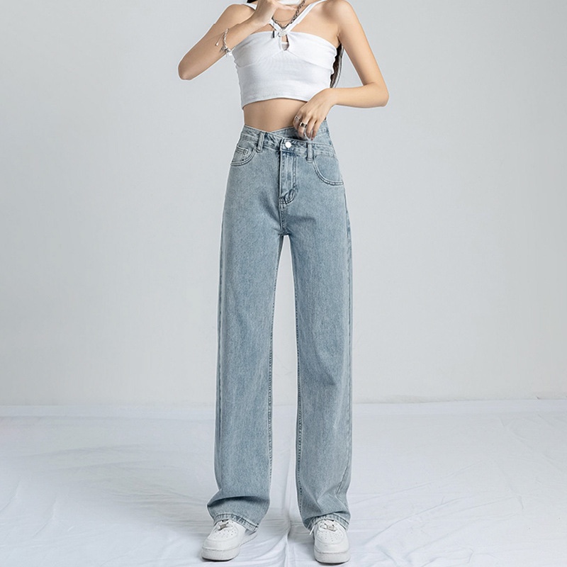 Celana Jeans Kulot Wanita Highwaist Jeans Boyfriend Kekinian Celana Jeans Import Premium Celana High