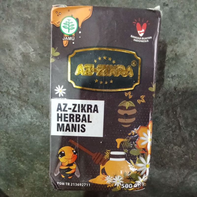 

Az- Zikra madu Herbal manis 500g