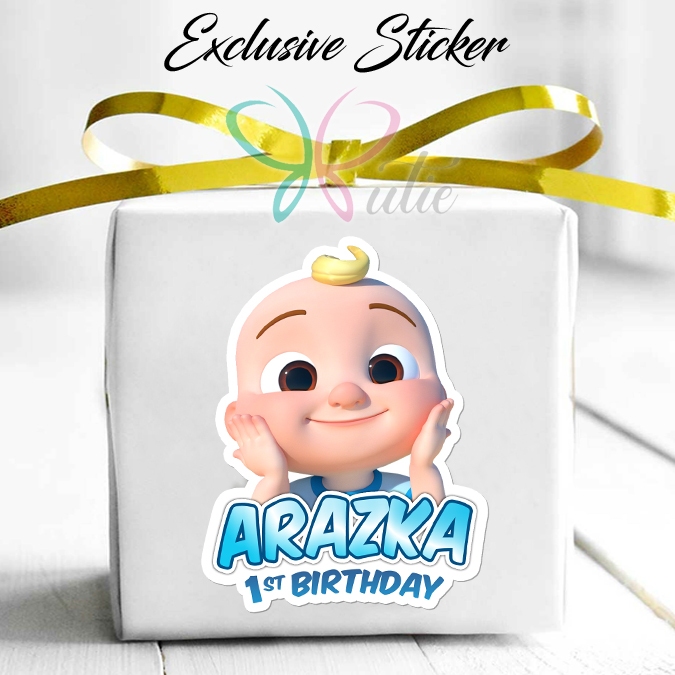 

50 STIKER / STICKER COCOMELON 2-19 UTK BAG / BENTO / SOUVENIR ULTAH ULANG TAHUN