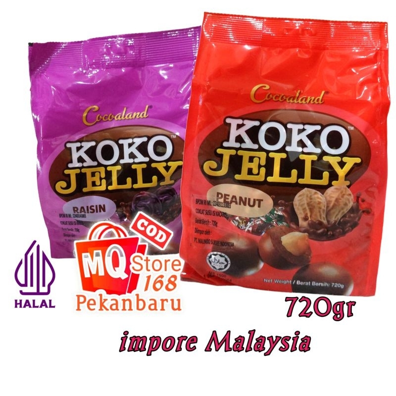 

KoKo Jelly Coklat Malaysia _ Coklat Kacang & Coklat kismis