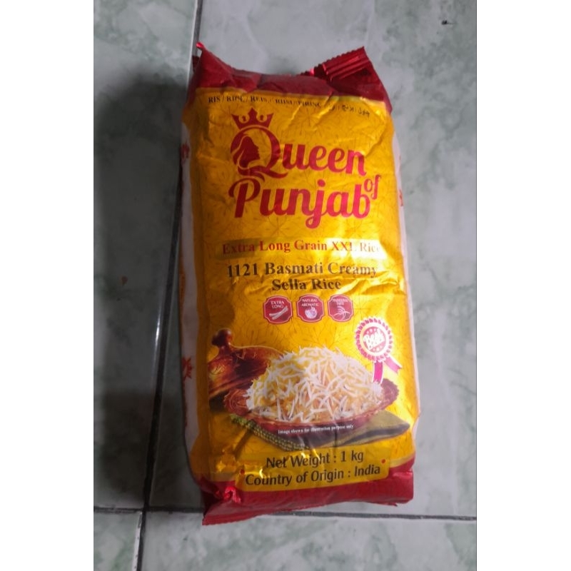 

(Bisa Gosend) Beras Basmati Punjab 1kg || Kemasan Original || Free Bubble Wrap + Kotak Kardus