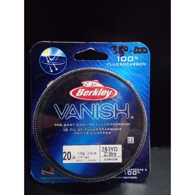 Senar Pancing Berkley Vanish 100% Fluorocarbon