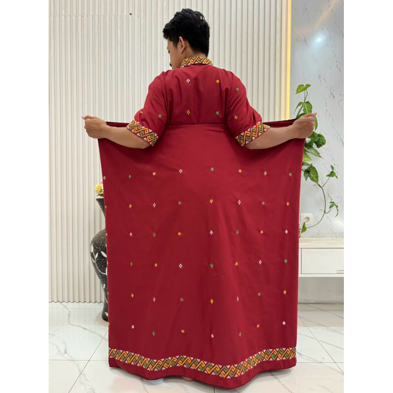 baju set / sarung pria bordir toraja