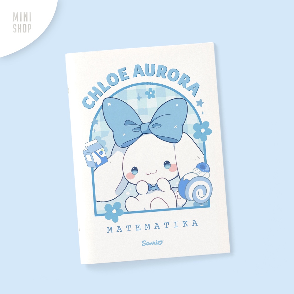 

Buku Tulis Sekolah Custom A5 Tema sanrio ( cinnamoroll , kuromi , my melody, pompompurins, pochacco , hello kitty )