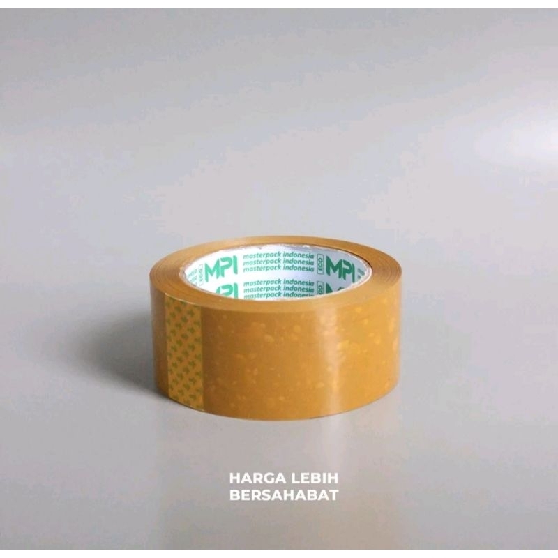 

Lakban Bening Coklat 45MMx100Yard Master Pack Indonesia