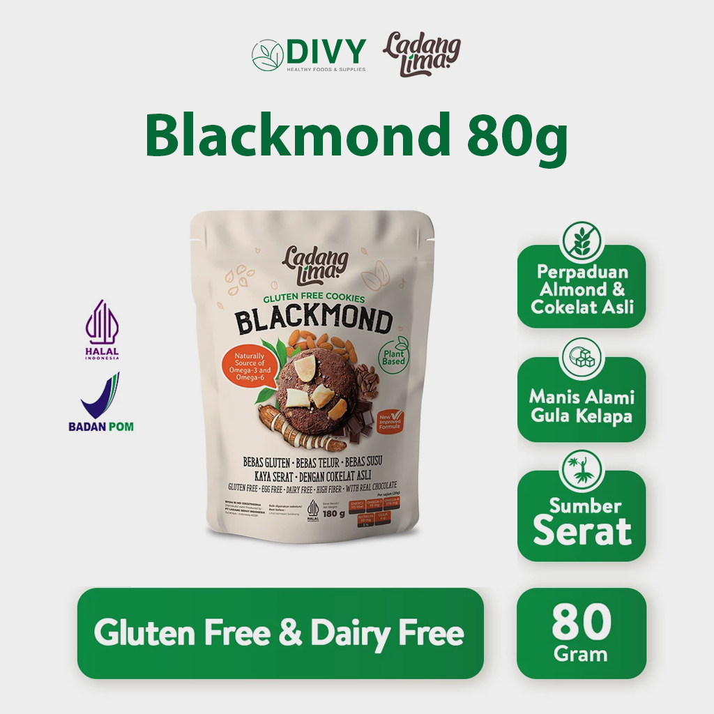 

Gluten Free Cookies Blackmond 80gr