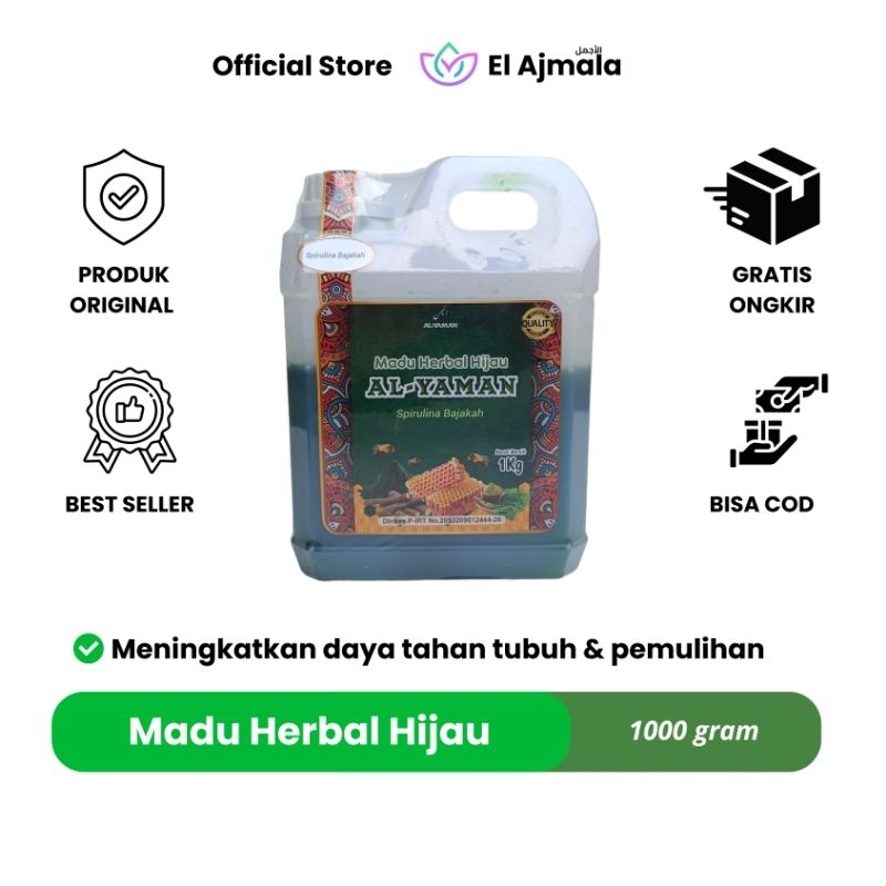 

El Ajmala - Madu Herbal Hijau 1 kg