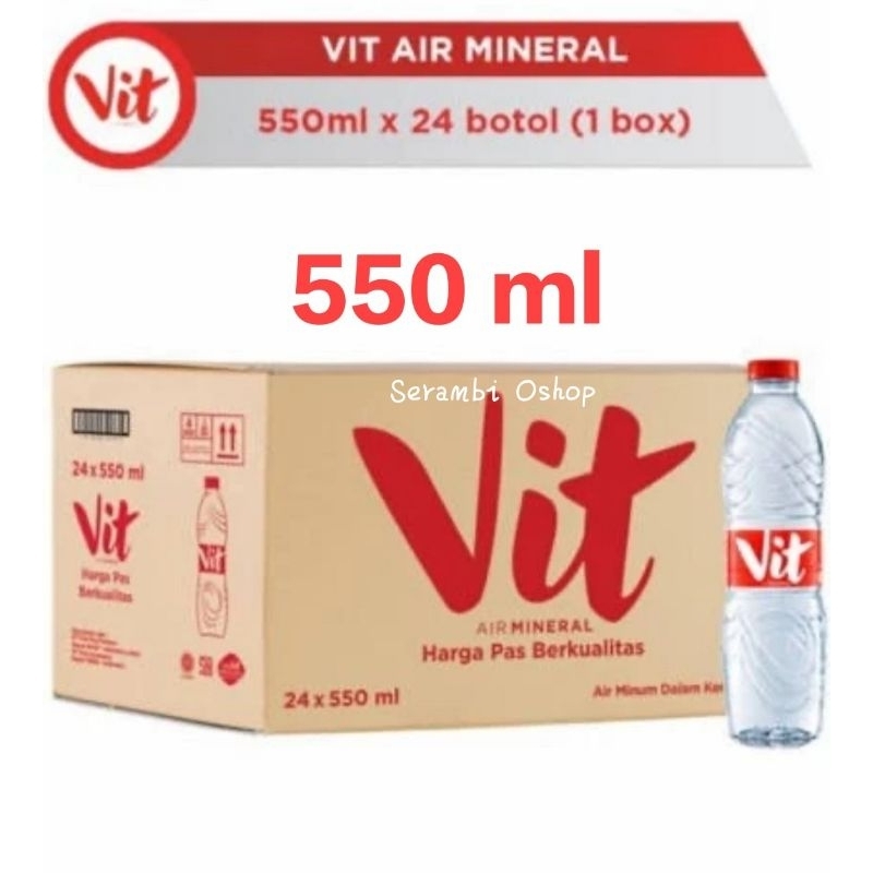 

VIT 550 ml 1 DUS ISI 24 BOTOL