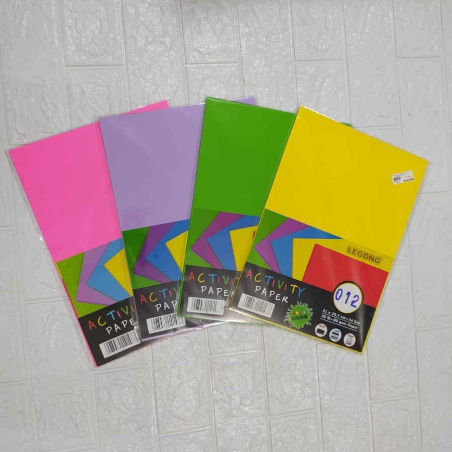 

TBMO (ISI 20PCS) KERTAS ORIGAMI ACTIVITY A4 LEGONG