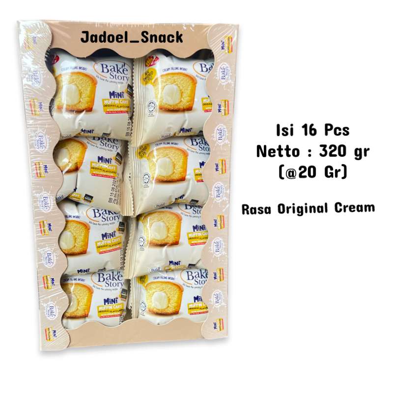 

RB Win Win Bake Cake 16 X 20 Gr Rasa Cream Original Pandan by Jadoel_Snack