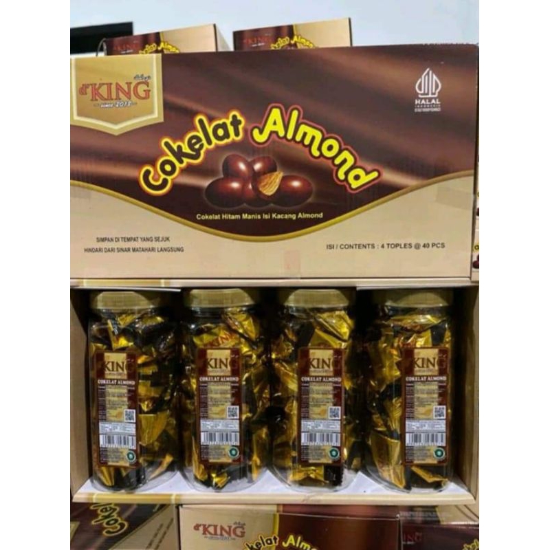 

Coklat almond 250 gram