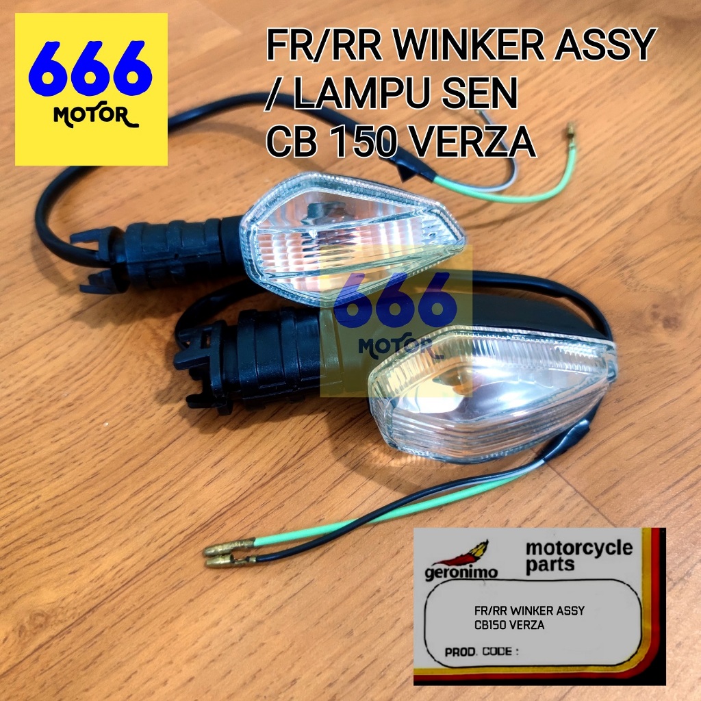 FR/RR WINKER ASSY / LAMPU SEN CB150 VERZA