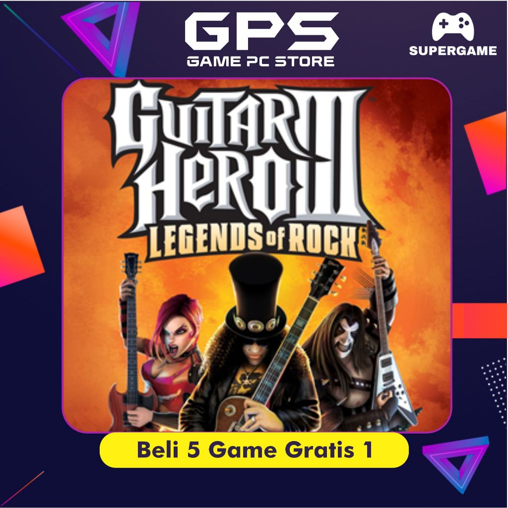 Game PC/Laptop -  Guitar Hero III - Download Game PC Terlengkap & Terbaru