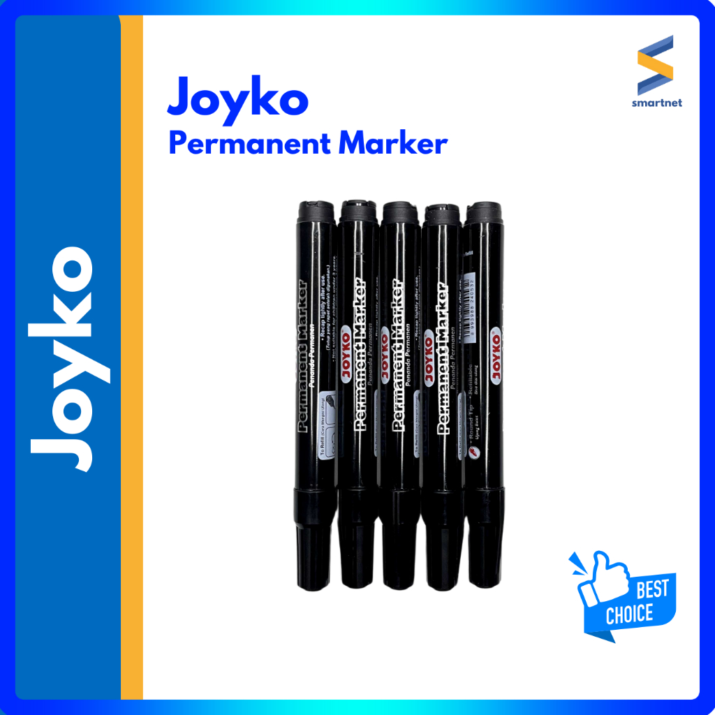 

joyko permanent marker warna hitam
