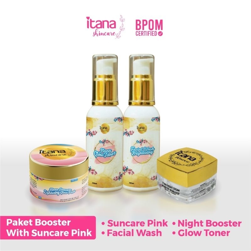 Itana Paket Daily Glowing|Itana Paket Flek|Itana skincare