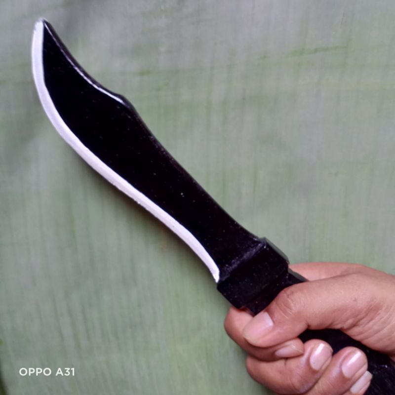 Belati Kayu/Belati Silat/Belati Pentas Seni/Belatikayu30cm/Belati PSHT/Belati Komando/Belati Pramuka