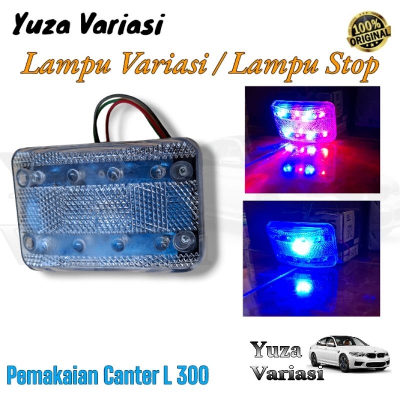 Lampu Stop Variasi // Lampu variasi Canter L 300 // Lampu Variasi Mobil Universal/ Lampu Kelap Kelip