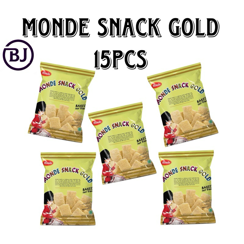 

Monde Snack Gold Serena 30Gr 15pcs