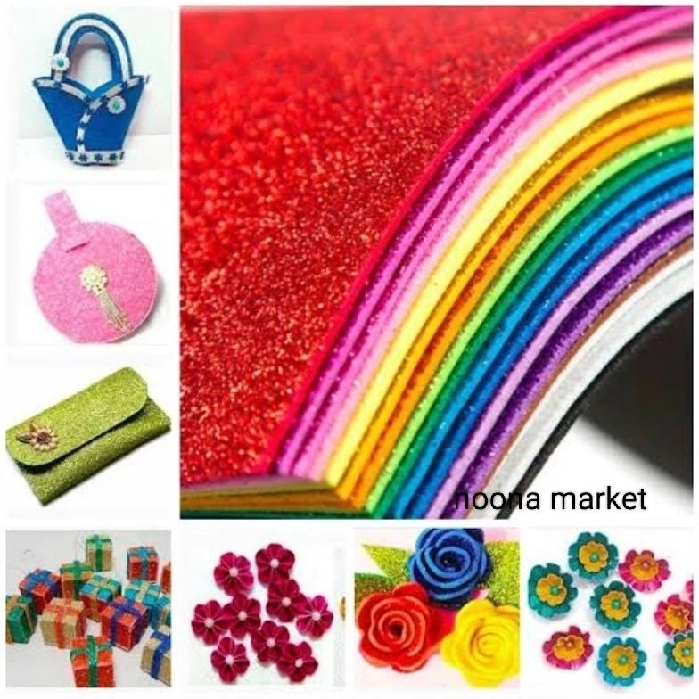 

Buy here Eva Foam Glitter 7 x 5 cm