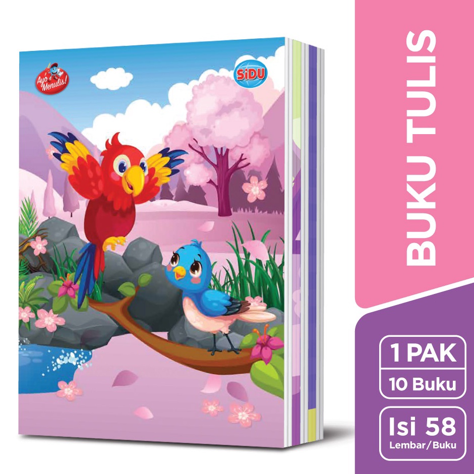 

Paket Ekslusif SiDU Buku Tulis 58 Lembar SDU EB 58