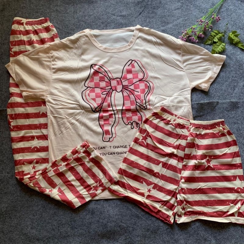 Piyama Import 3 in 1 Dewasa