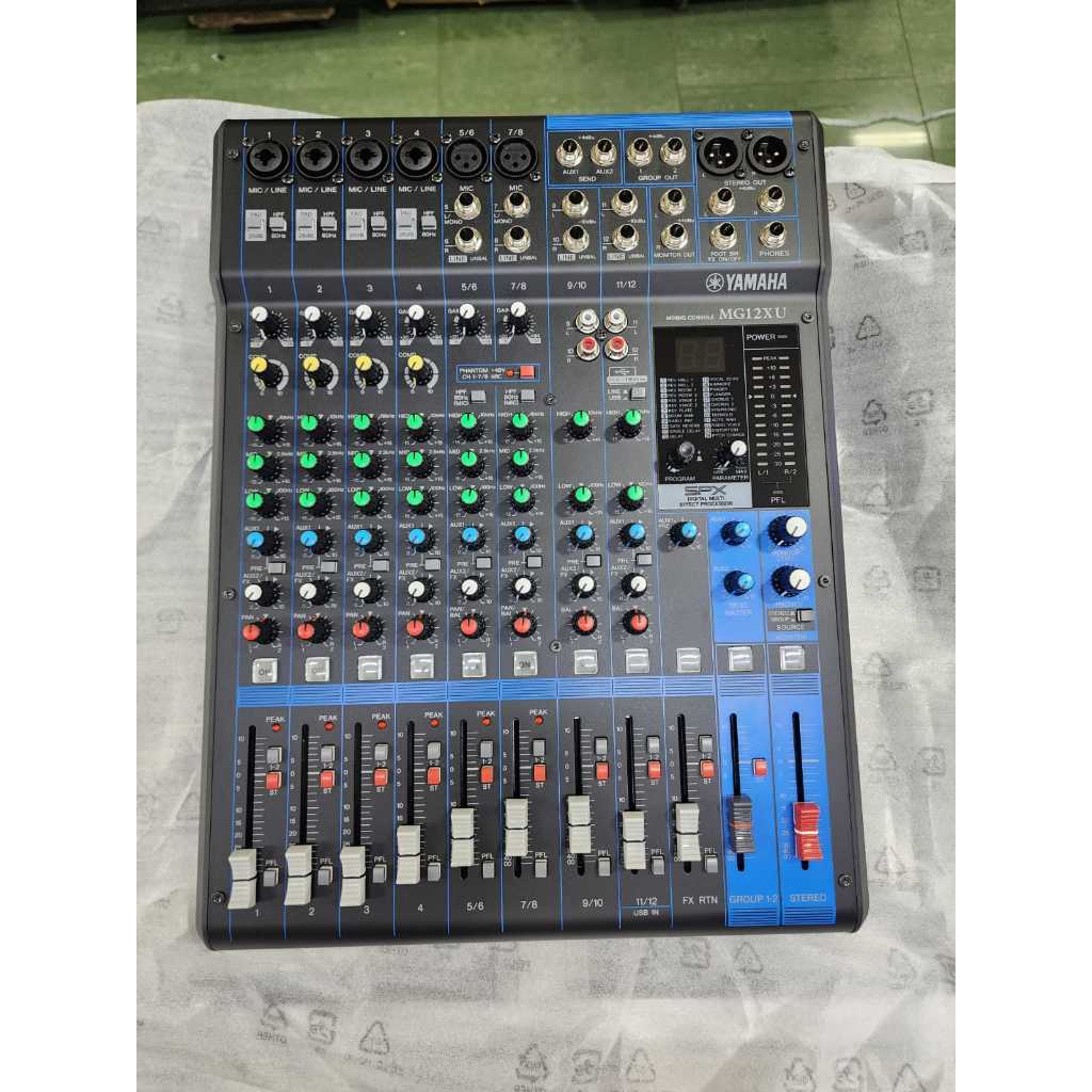 mixer yamaha MG 12 XU / MG12XU / MG12 XU - original Indonesia
