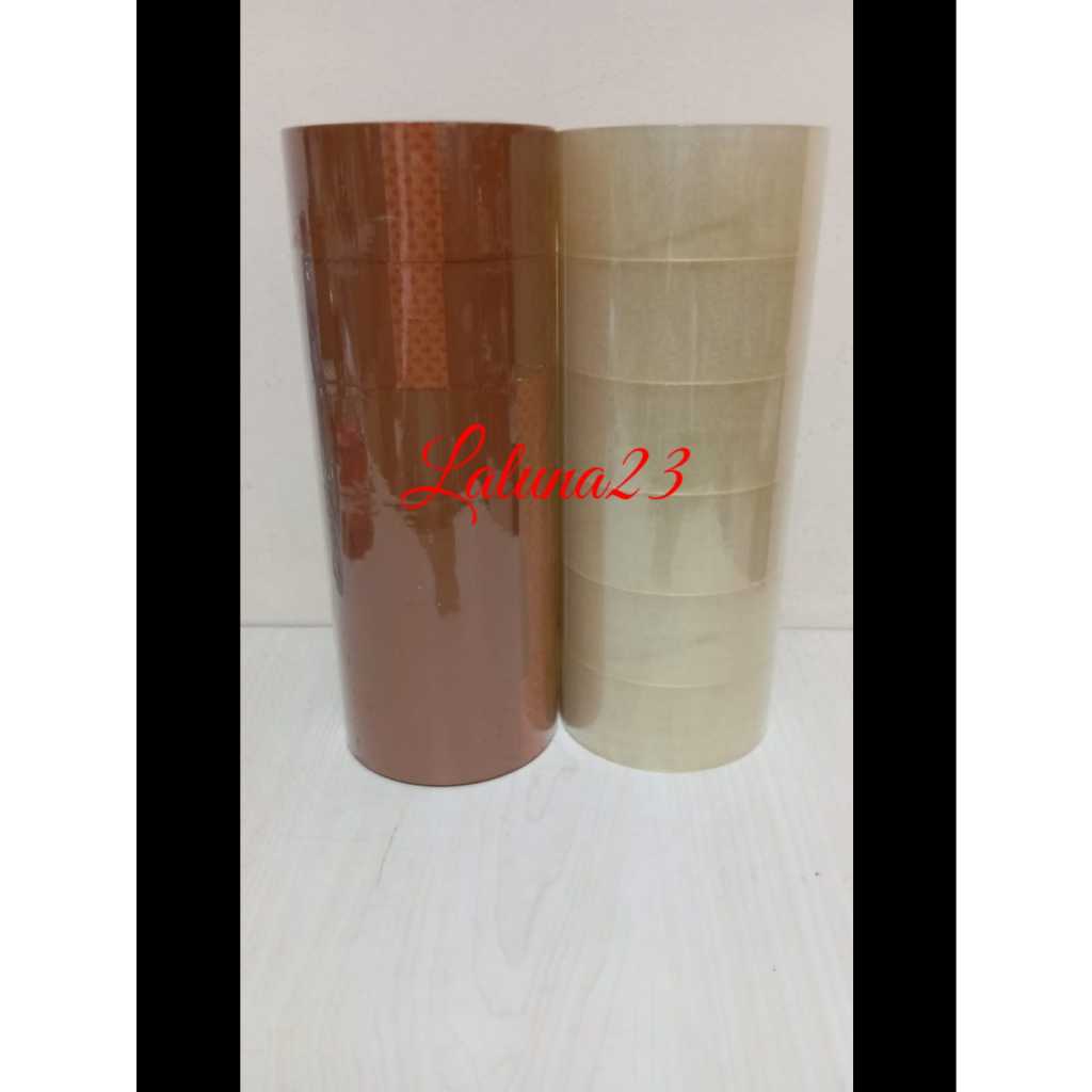 

Lakban cokelat/bening 45mm 100 yard (1pc)
