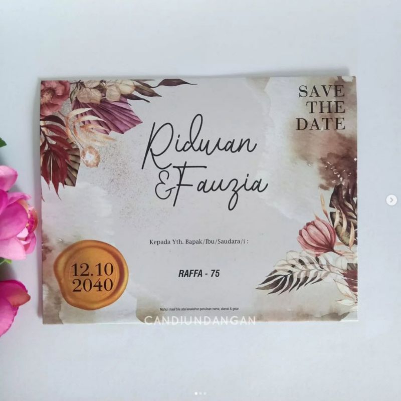 Undangan Pernikahan syukuran nikah murah