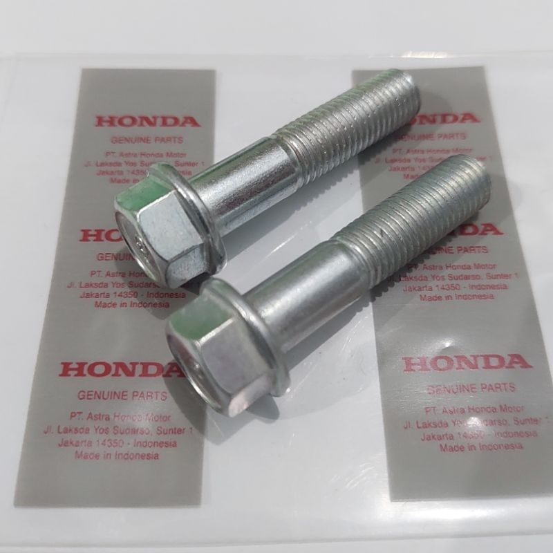 Baut Shock Shok Sok Depan Segitiga Depan Honda Beat Vario125 150 Scoopy Spacy PCX ADV Original