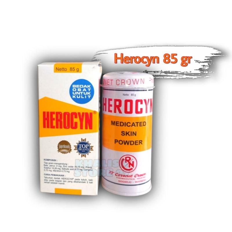 Bedak Herocyn 85gr / Bedak / Herocyn