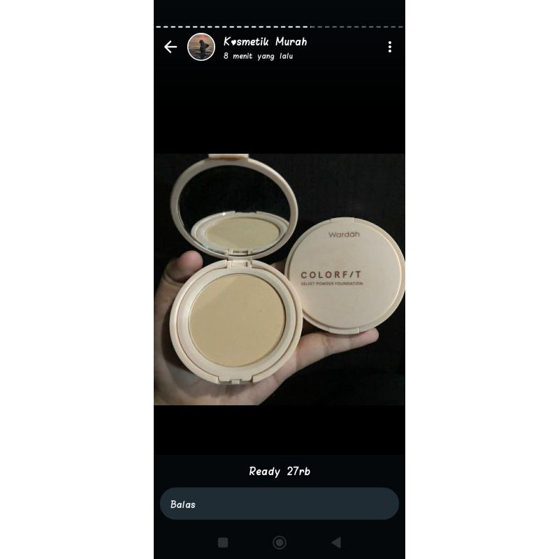 bedak wardah colorfit
