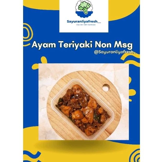 

Ayam Teriyaki non msg