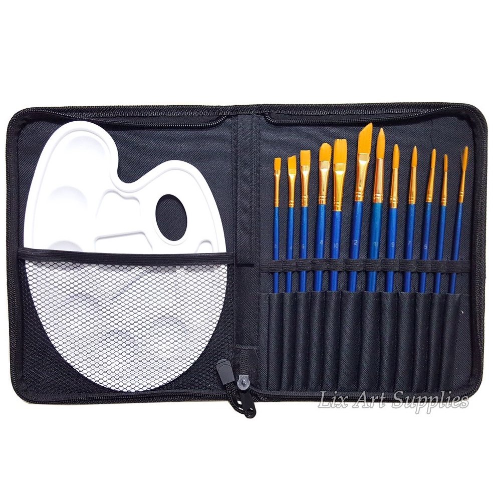 

Joyko Kuas Lukis Set 12 Palet Storage Bag Art Brush Set 12 x DP5