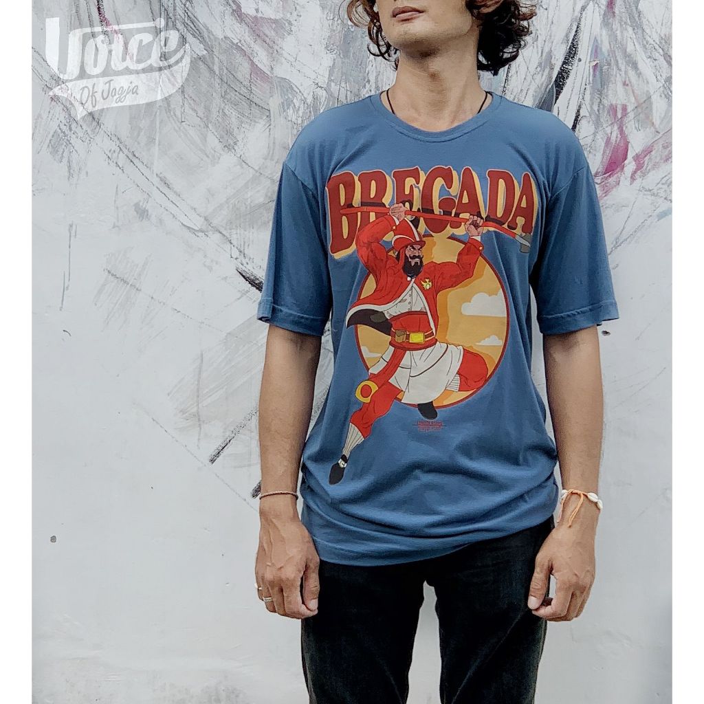 Lite Tees seri Bregada, bamboo cotton Voice of Jogja DTF