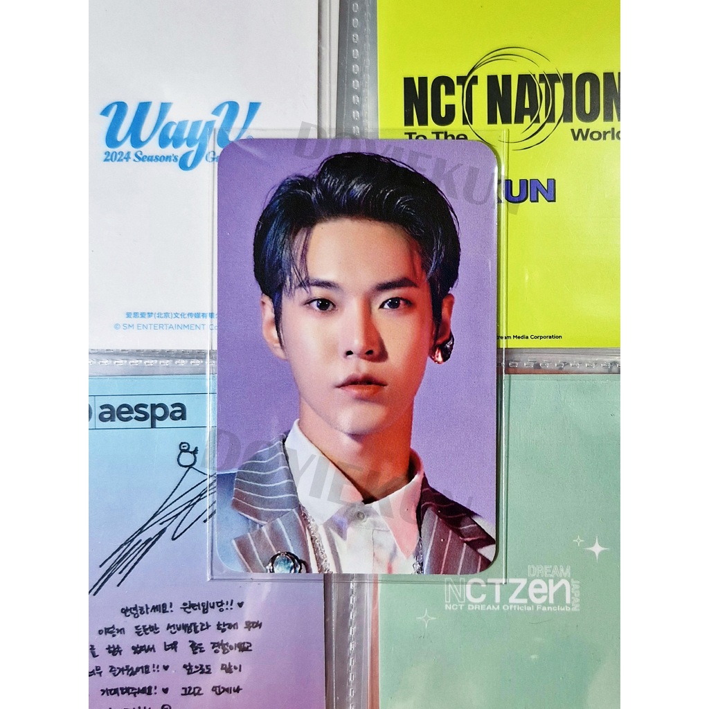 PC Photocard Doyoung acrylic keyring resonance Beyond Live MD NCT 2020 NCT 127