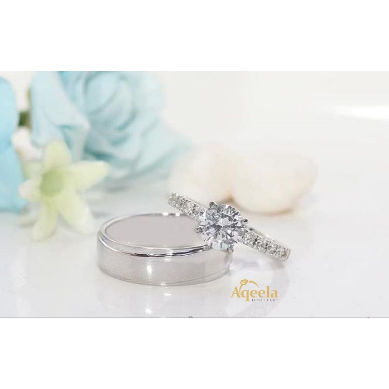 Cincin Lamaran Tunangan Nikah Emas Perak