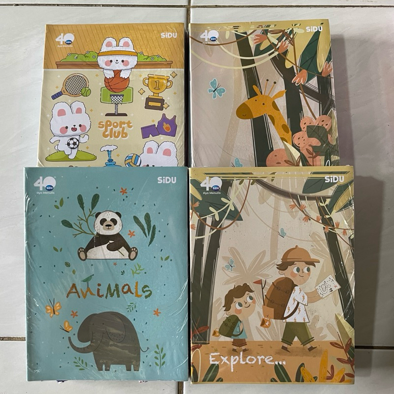 

BUKU TULIS SIDU 38 LEMBAR • BUKU TULIS ISI 10 MURAH MERIAH