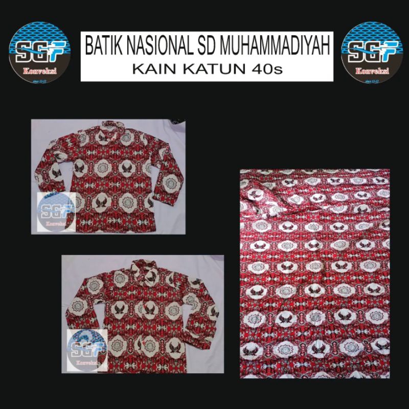 batik SD Muhammadiyah