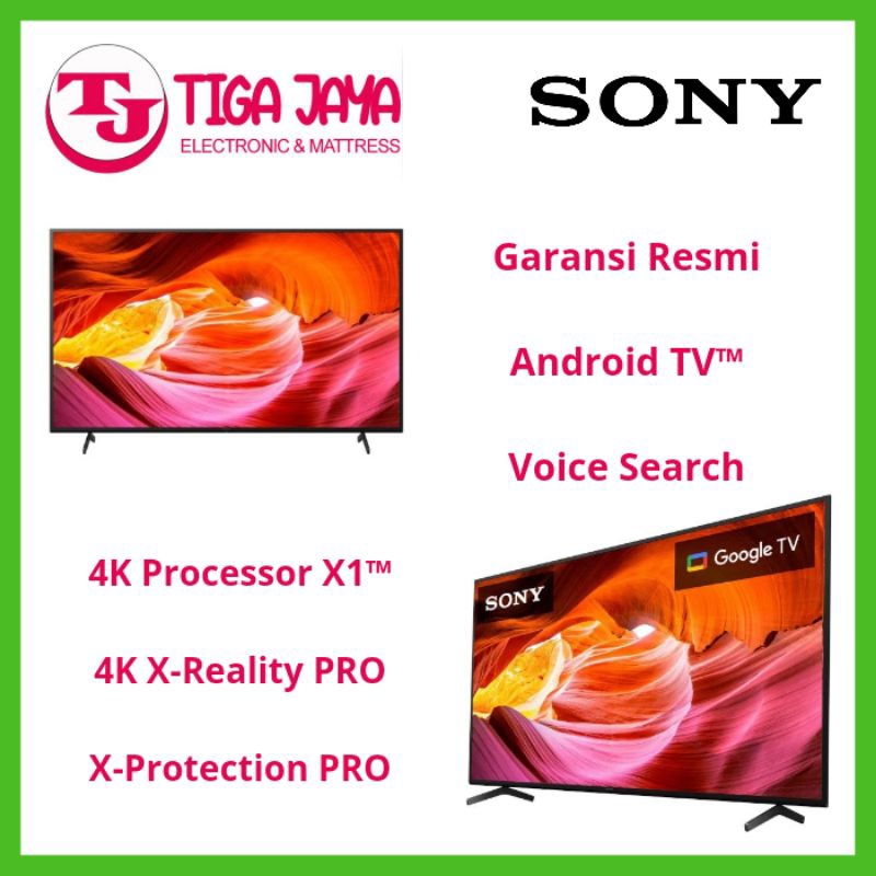 SONY KD-43X75K LED TV 43 INCH 4K HDR GOOGLE TV SONY KD 43X75K KD43X75K