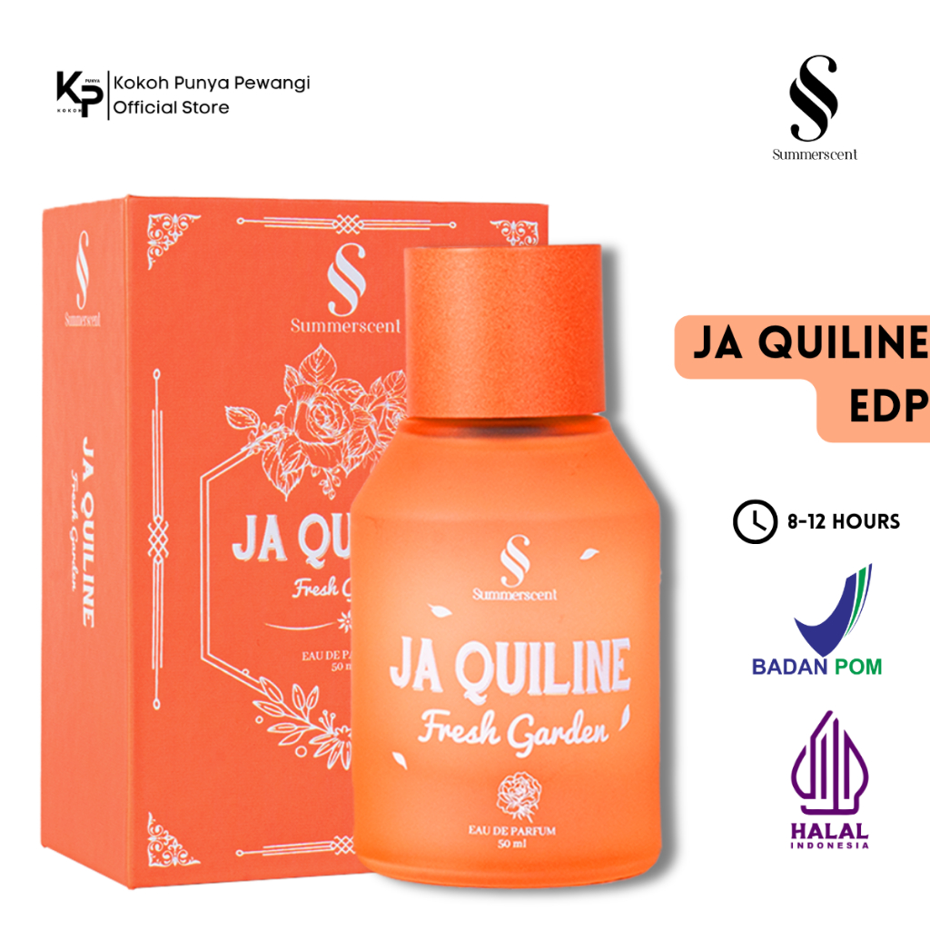 SPECIAL 7.7 Summerscent Parfum EDP Ja Quiline Parfume Wanita Pria Premium Wangi Tahan Lama