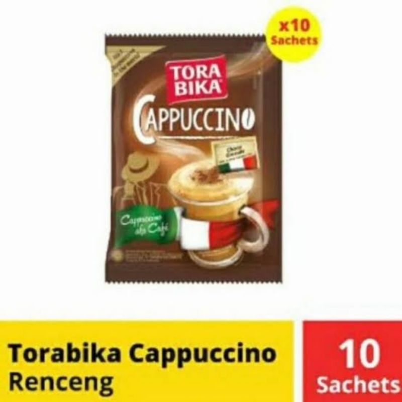 

Torabika Capuccino Renceng isi 10 sachet