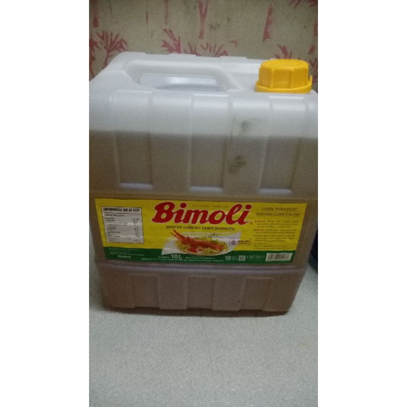 

minyak bimoli 18 liter
