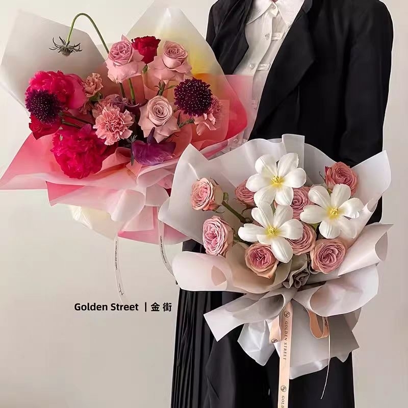 

SB337 KERTAS BUKET WARNA WARNI RADIASI WARNA BOUQUET BUNGA DIY KERTAS