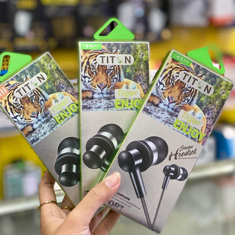 EARPHONE TITON TIGER SUARA ENAK DAN JELAS